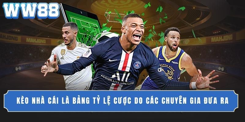 Kèo nhà cái là bảng tỷ lệ cược do các chuyên gia đưa ra